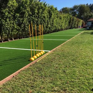 Crossfit & Sports Turf - SGS offers best in class Synthetic Turf, backed by an impressive 16-year warranty.
We use the latest technology so you get the best looking lawn and putting green available.
SGS Turf is committed to supplying the best US Made turf products available on the market. We start with grass fibers that are natural looking, durable under any application, and scrutinize every detail to perfection. We subject all of our grass fibers to withstand a minimum of 16-years UV testing, so you know we’ve gone the extra step at assuring a great turf system.
Plus, the resins and backing system in our turf products have the distinct ability to be fully recycled, something no other turf company can offer. Plus we stock all necessary items for a complete installation including rounded-coated-sand antimicrobial inhibitor infill, bender board, turf nails, and a host of golf and standard turf infill products. Crossfit & Sports Turf - SGS offers best in class Synthetic Turf, backed by an impressive 16-year warranty.
We use the latest technology so you get the best looking lawn and putting green available.
SGS Turf is committed to supplying the best US Made turf products available on the market. We start with grass fibers that are natural looking, durable under any application, and scrutinize every detail to perfection. We subject all of our grass fibers to withstand a minimum of 16-years UV testing, so you know we’ve gone the extra step at assuring a great turf system.
Plus, the resins and backing system in our turf products have the distinct ability to be fully recycled, something no other turf company can offer. Plus we stock all necessary items for a complete installation including rounded-coated-sand antimicrobial inhibitor infill, bender board, turf nails, and a host of golf and standard turf infill products.