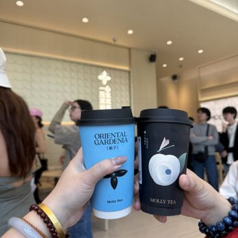 Molly Tea - Gardenia milk tea and champaca milk tea - Bubble Tea Near Me - San Gabriel, California