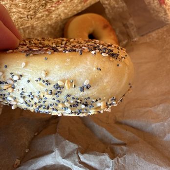 Bruegger's Bagels - Everything bagel - Bagels Near Me - Corona Del Mar, California Bruegger's Bagels - Everything bagel - Bagels Near Me - Corona Del Mar, California