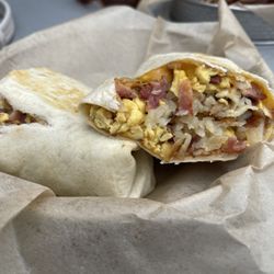 Wandering Bison Coffee - Breakfast Burrito!