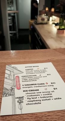 Menu photo 6 L'Orange Portland, OR