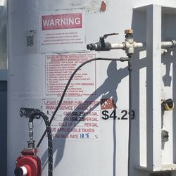 Decent price. My tank only takes about 4 pounds.