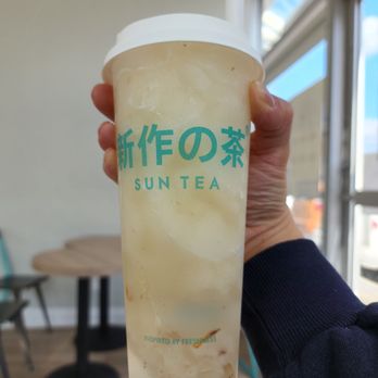 Sun Tea - Seasonal lychee slush tea. Real pieces of lychee at the bottom yumm - Bubble Tea Near Me - Richmond Hill, Ontario Sun Tea - Seasonal lychee slush tea. Real pieces of lychee at the bottom yumm - Bubble Tea Near Me - Richmond Hill, Ontario