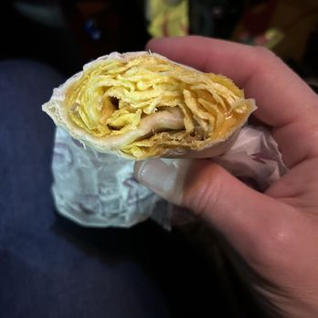 Hardee's - This is the second burrito I got after returning for a second chance at this meal. - Burgers Near Me - Marquette, Michigan