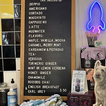 Citiot - Beverage menu w/ single price (3.50) - Coffee & Tea Near Me - Catskill, New York