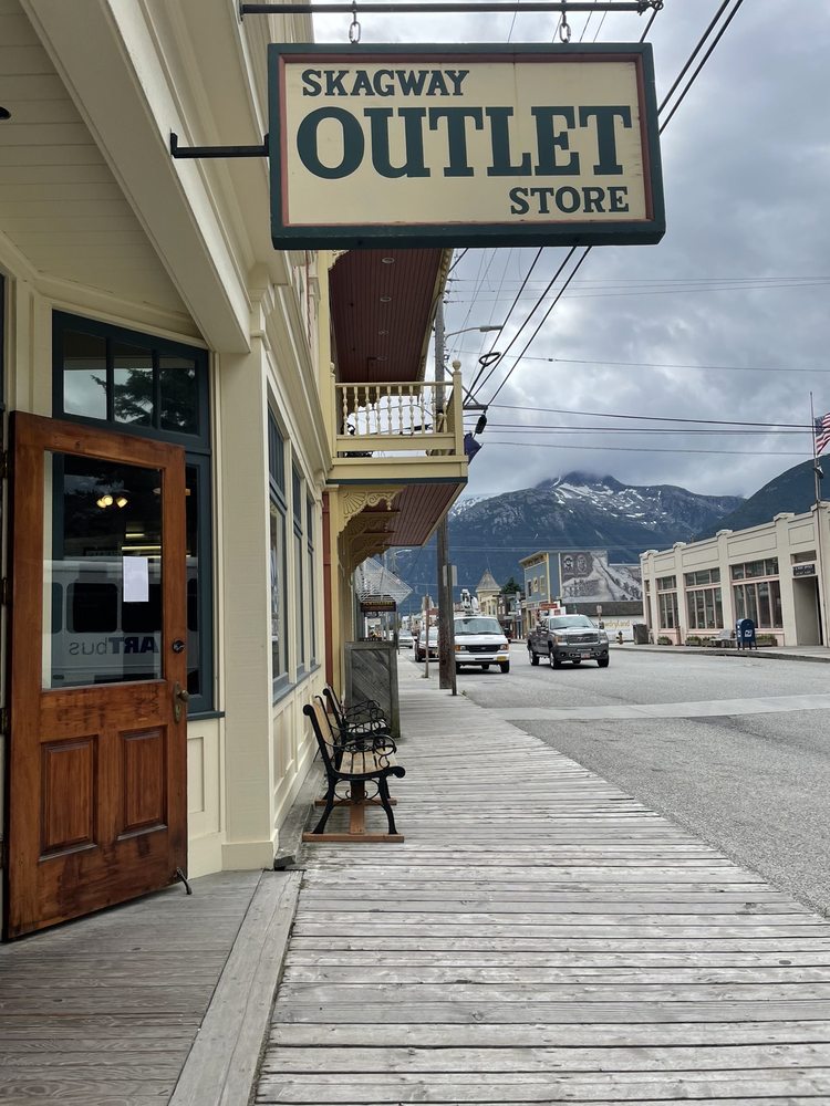 SKAGWAY OUTLET STORE Updated August 2024 7th & Broadway, Skagway