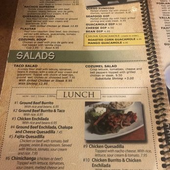Cozumel - Menu - Mexican Near Me - Independence, Ohio Cozumel - Menu - Mexican Near Me - Independence, Ohio