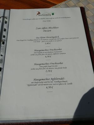 Menu photo 3 Gaststätte Bischenberg Sasbachwalden, BW
