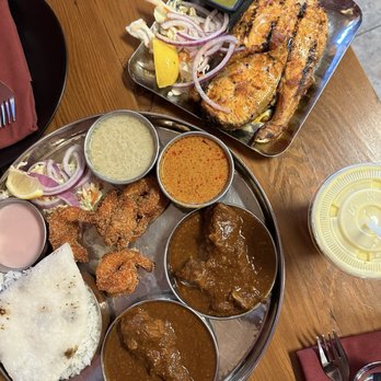 Surmai - Special Thali and salmon - Indian Near Me - Sunnyvale, California Surmai - Special Thali and salmon - Indian Near Me - Sunnyvale, California