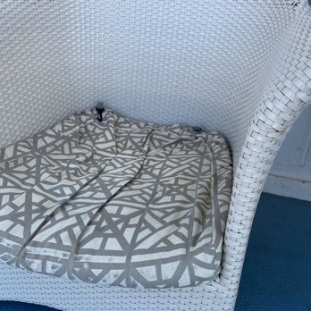 Hotel del Coronado, Curio Collection by Hilton - Filthy and deflated cushions on the balcony chairs - Coronado, CA