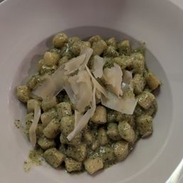 Gnocchi with pesto Gnocchi with pesto