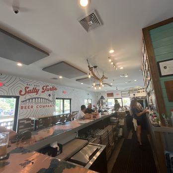 Salty Turtle Beer Company - Bar area, cheers! - Breweries Near Me - Surf City, North Carolina Salty Turtle Beer Company - Bar area, cheers! - Breweries Near Me - Surf City, North Carolina