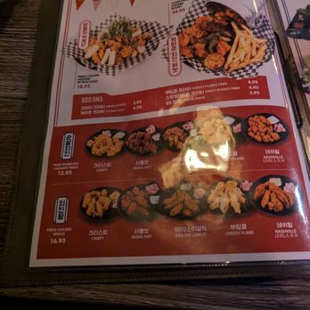 Mighty Chick - The menu - Chicken Wings Near Me - Plano, Texas