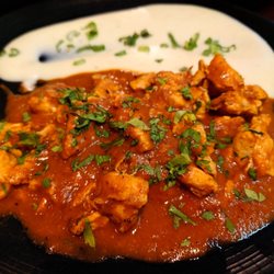 Agatha Kitchen Bar - Chicken Marsala with pureed potatoes