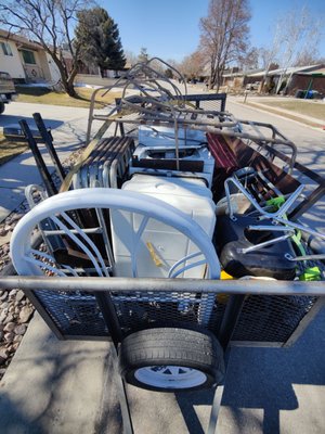 Smurf Recycle Pick-Up