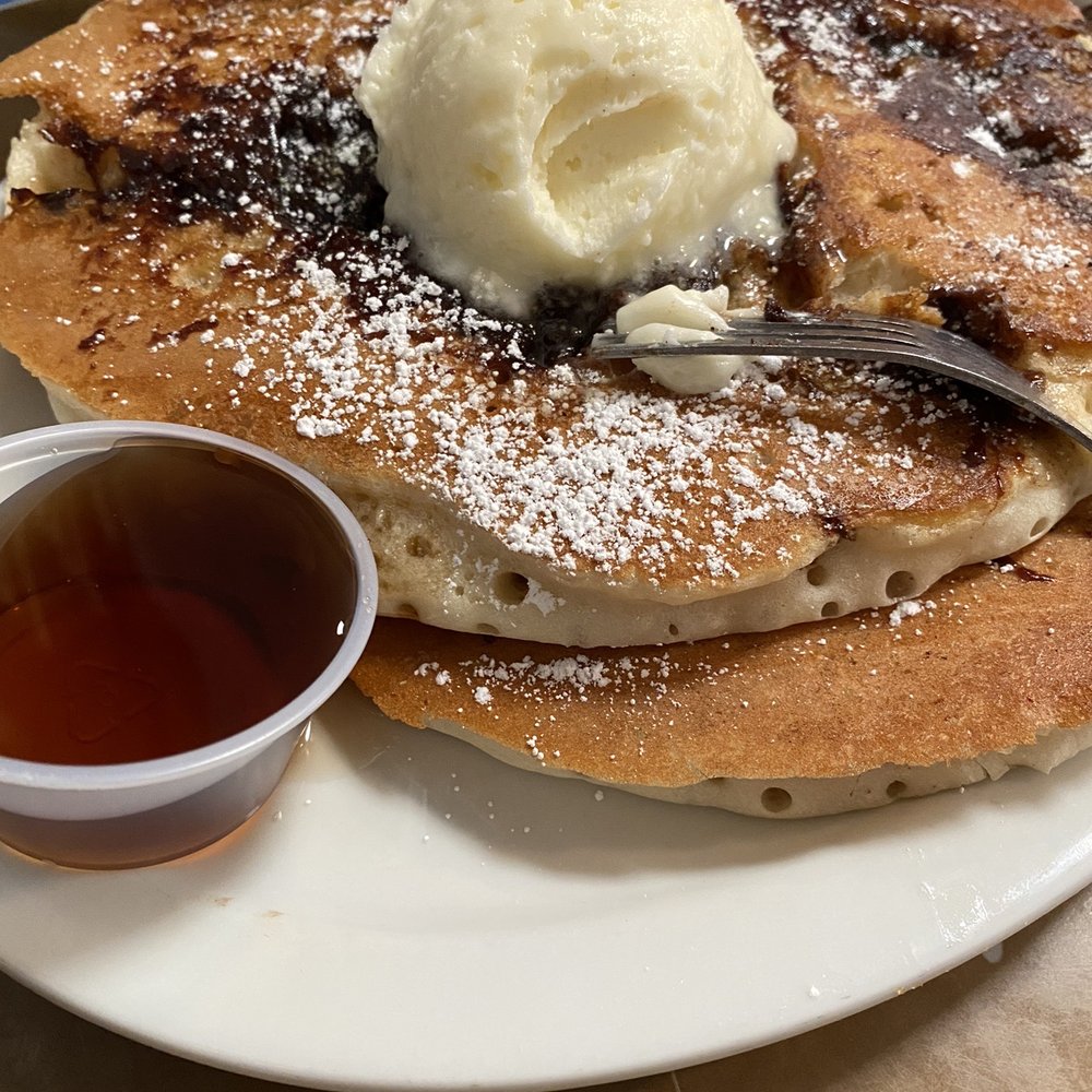 Sax's Joint - Cinnamon roll pancakes - Breakfast & Brunch Near Me - Petaluma, California Sax's Joint - Cinnamon roll pancakes - Breakfast & Brunch Near Me - Petaluma, California