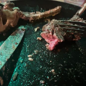 Omar's Kitchen and Rum Bar - Undercooked lamb chop - Caribbean Near Me - New York, New York