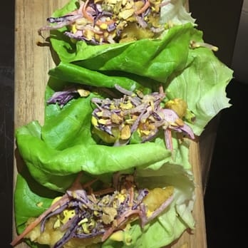 26 Sushi & Tapas - Lettuce wraps aka fish tacos - Sushi Bars Near Me - Surfside, Florida
