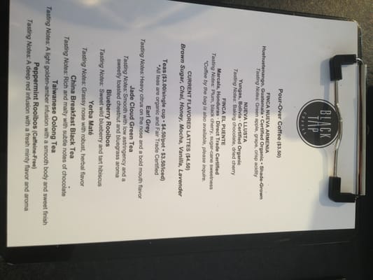 Menu photo 8 Second State Coffee Charleston, SC