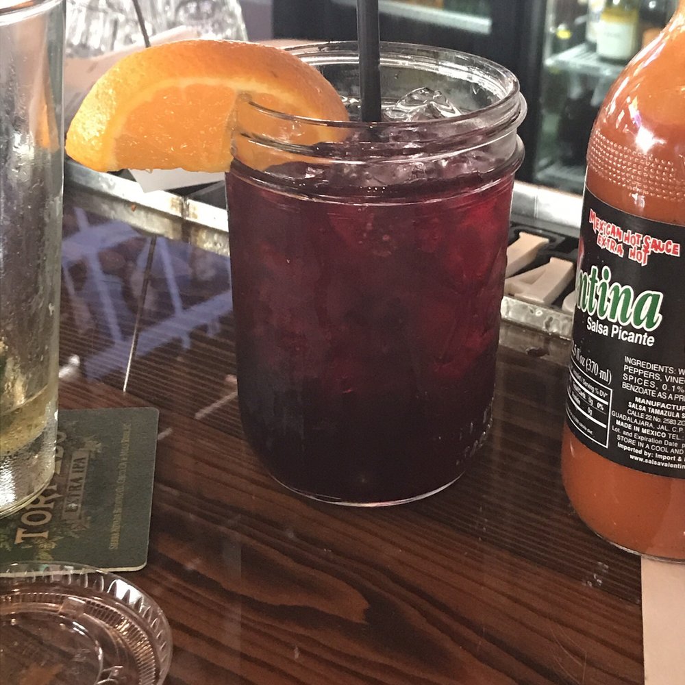 Lavaca Street Bar At Rock Rose - Sangria - Sports Bars Near Me - Austin, Texas