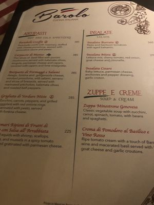 Menu photo 3 Barolo Cabo San Lucas, BCS Menu photo 3 Barolo Cabo San Lucas, BCS