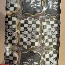 Alexander Baking Company - Chessboard birthday cookies