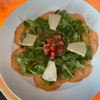 Carpaccio - Salmon carpaccio - Italian Near Me - East Rutherford, New Jersey