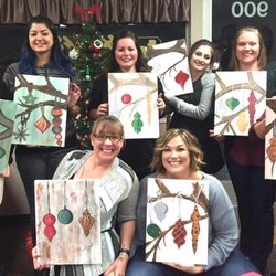 Art with Cassidee - Salon Christmas Party!
