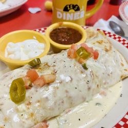 Ze's Diner - Special Hot & Spicy Burrito