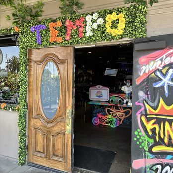 Tempo Cantina - Colorful entrance - New American Near Me - Brea, California