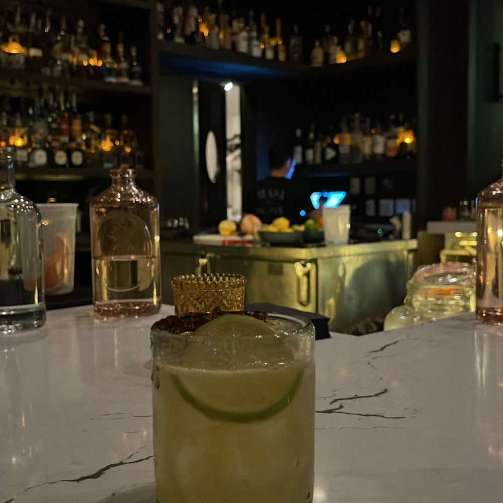 Masa & Agave - Passionfruit Margarita at the bar. - Mexican Near Me - Minneapolis, Minnesota Masa & Agave - Passionfruit Margarita at the bar. - Mexican Near Me - Minneapolis, Minnesota
