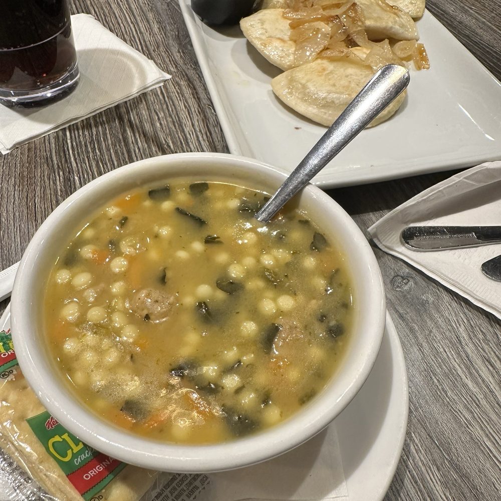 Penn Brewery - Italian Wedding Soup and Traditional Potato Cheese Pierogi - Breweries Near Me - Pittsburgh, Pennsylvania