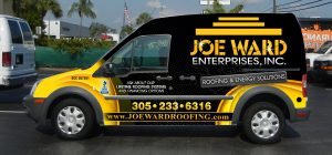 Slide of Joe Ward Roofing