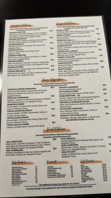 Menu photo 4 Capris Italian Restaurant Elizabethtown, KY Menu photo 4 Capris Italian Restaurant Elizabethtown, KY