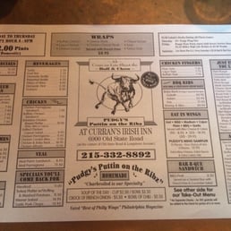 Their menu is basic but tasty (see: "eat in wings", "just the way you like it", and of course "beverages"). Their menu is basic but tasty (see: "eat in wings", "just the way you like it", and of course "beverages").
