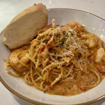 dPlace Steak & Pasta - Shrimp Rose Pasta - Steakhouses Near Me - Fullerton, California