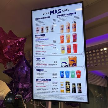 Taco Bell - Live Más Café - Drink Menu - Fast Food Near Me - Chula Vista, California