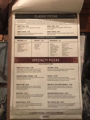 Menu photo 7 Hearth Pizza Tavern Sandy Springs, GA