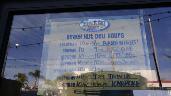 Menu photo 5 Beach Hut Deli Huntington Beach, CA Menu photo 5 Beach Hut Deli Huntington Beach, CA