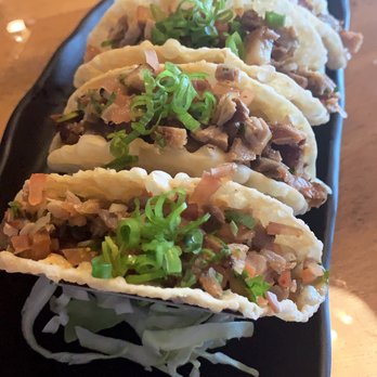 Sojo Ramen - Pork chashu tacos (chef was cool since we were group of 4 sharing) - Ramen Near Me - Las Vegas, Nevada