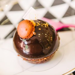 Yann Haute Patisserie - The Royal cake is our chocolate best seller. Using Valrhona for top quality.