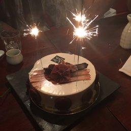 Dark Chocolate cheese cake . Dark Chocolate cheese cake .