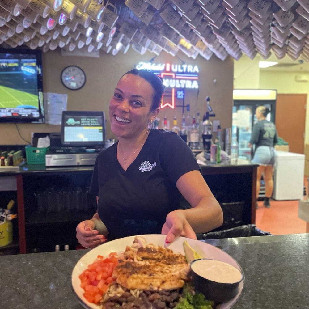 Super nice, service with a smile; bartender. Great customer service. Super nice, service with a smile; bartender. Great customer service.
