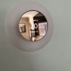 Air Solutions Heating & Cooling - Newly installed Google Nest Smart Thermostat. Looks really sharp.