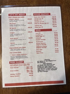 Menu photo 1 Comal Crawfish Company New Braunfels, TX Menu photo 1 Comal Crawfish Company New Braunfels, TX