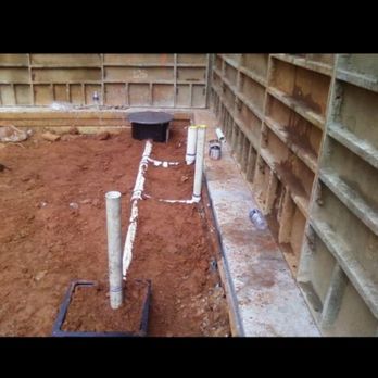 Ceaser's Plumbing & Mechanical - Rough in,in the foundation for a future downstairs bath - Plumbing Near Me - Murfreesboro, Tennessee Ceaser's Plumbing & Mechanical - Rough in,in the foundation for a future downstairs bath - Plumbing Near Me - Murfreesboro, Tennessee