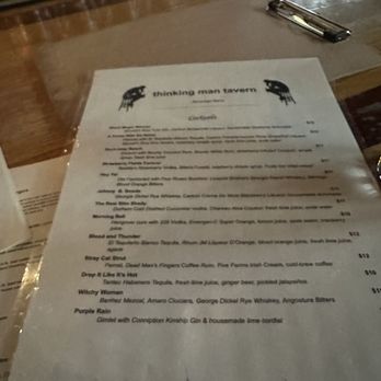 Thinking Man Tavern - Menu - Pubs Near Me - Decatur, Georgia Thinking Man Tavern - Menu - Pubs Near Me - Decatur, Georgia