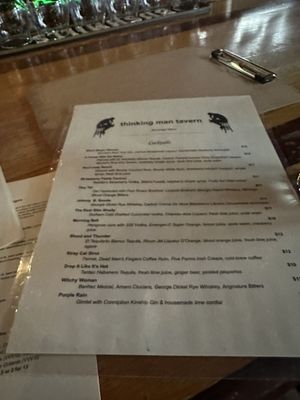 Menu photo 2 Thinking Man Tavern Decatur, GA Menu photo 2 Thinking Man Tavern Decatur, GA