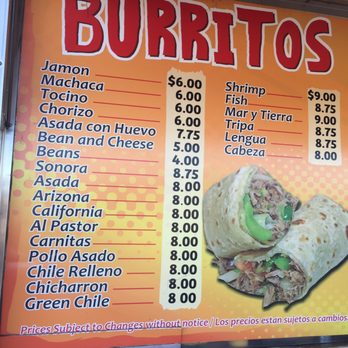 Salsitas - Although the truck has a disclaimer that says prices are subject to change without notice, it would be advisable to update or honor price. - Food Trucks Near Me - Buckeye, Arizona Salsitas - Although the truck has a disclaimer that says prices are subject to change without notice, it would be advisable to update or honor price. - Food Trucks Near Me - Buckeye, Arizona