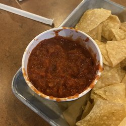 Buffalo Wild Wings - Salsa, supposedly.